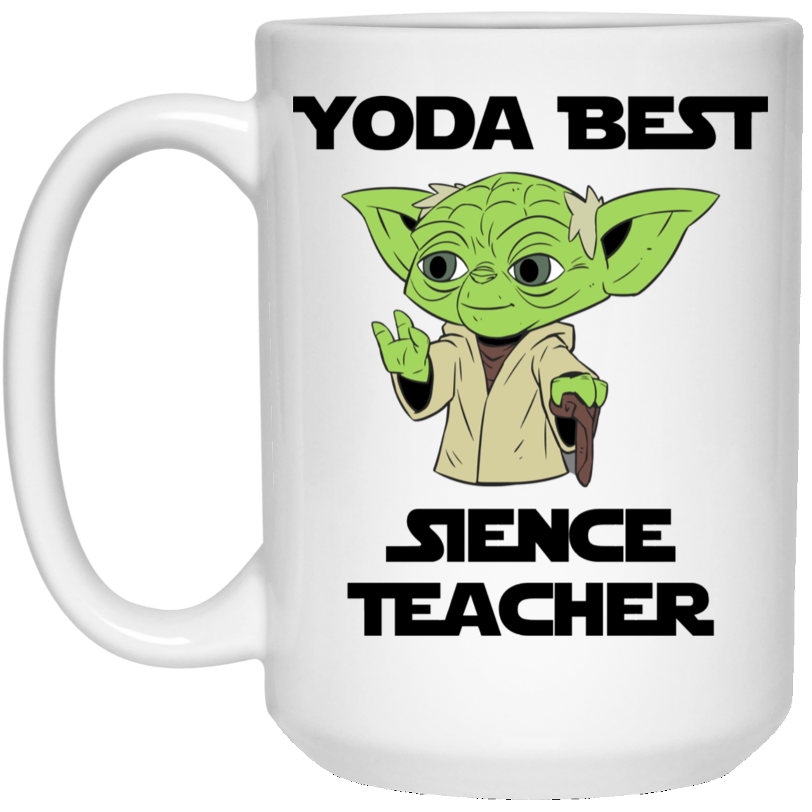 Yoda Best Anchor Mug with Color Inside – Rate My Station