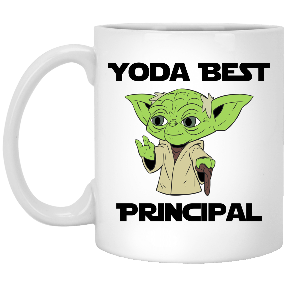Yoda Best Principal Coffee Mug – True Passion Styles