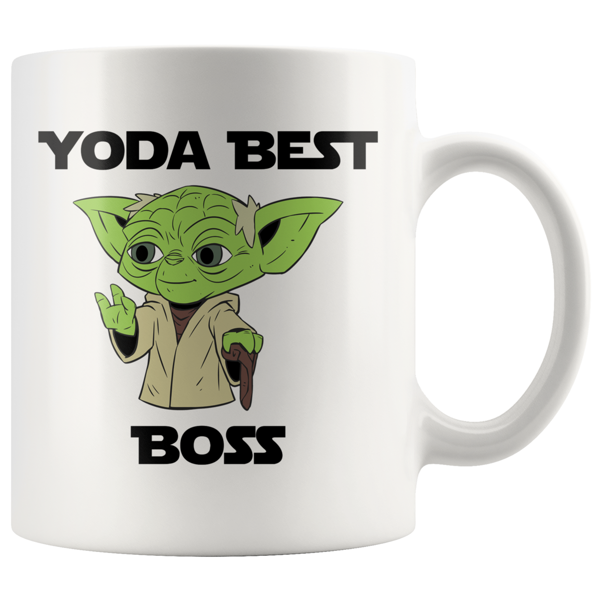 Yoda Best Boss Mug