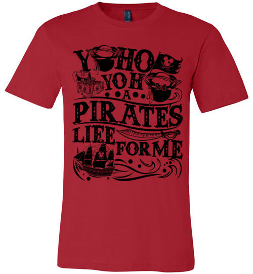 Yoho Pirate's Life For Me T-shirt - V1 TS