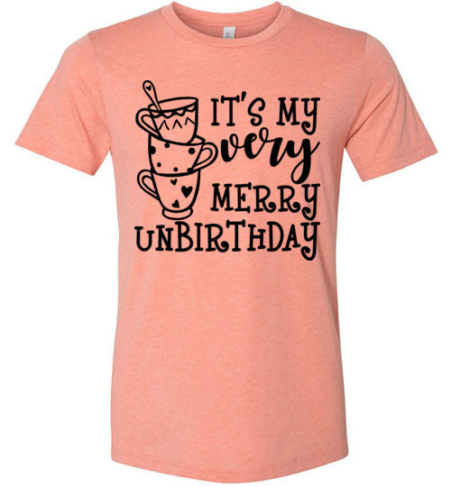 It's My very Merry Unbirthday T-shirt  V1 - TS