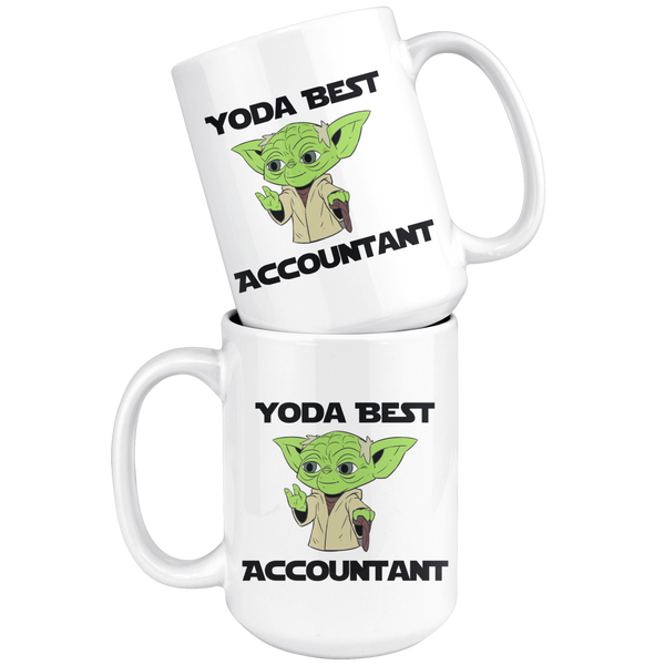 Yoda Best Accountant 15oz Mug - TL