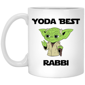 Yoda Best Rabbi Mug