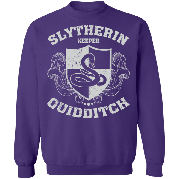 Slytherin Keeper Crewneck Pullover Sweatshirt - V1