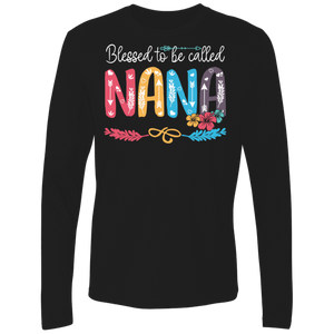 Blessed To Be Called Nana V1 Men's Premium LS