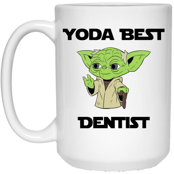 Yoda Best Dentist Mug