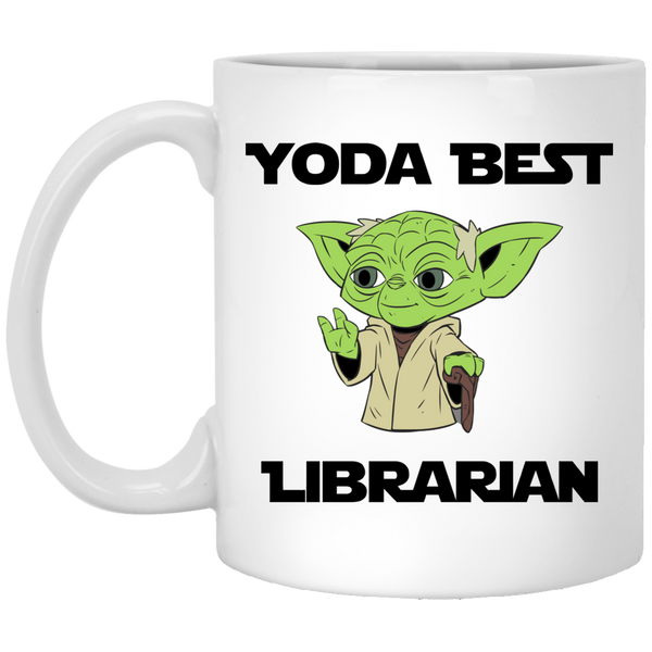 Yoda Best Librarian Mug