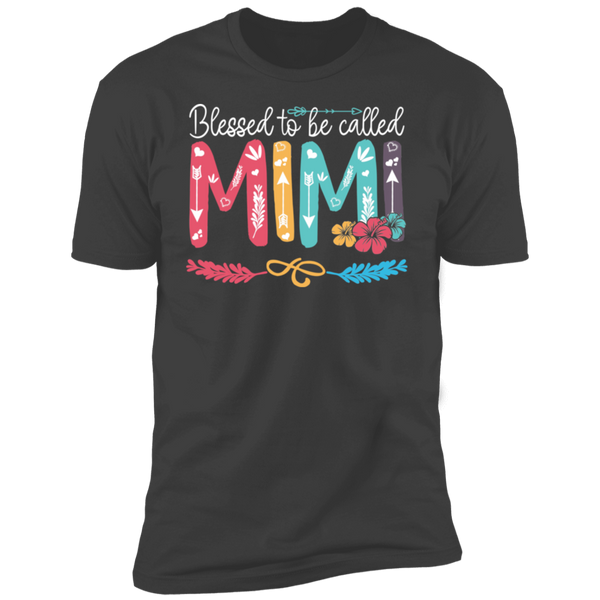 Blessed To Be Called Mimi V1 Premium Short Sleeve T-Shirt