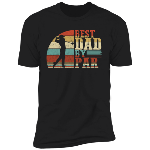 Best Dad By Par Premium Short Sleeve T-Shirt