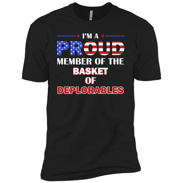 I'm a Proud Member of The Deplorables Premium Short Sleeve T-Shirt