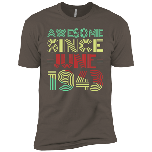 Awesome Since June 1943 Premium Short Sleeve T-Shirt