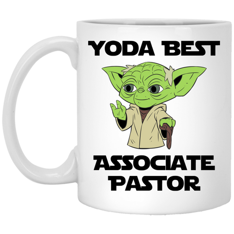 Yoda Best Associate Pastor Mug