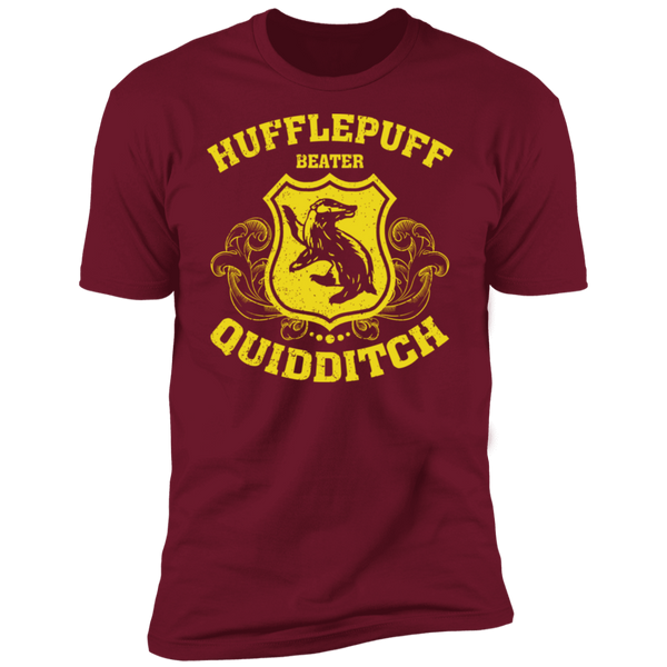 Hufflepuff Beater Premium Short Sleeve T-Shirt
