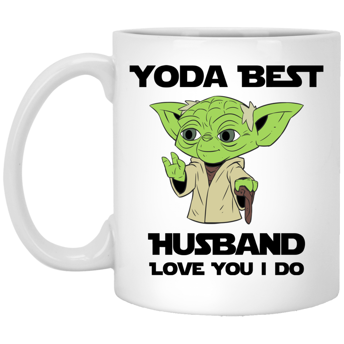Yoda Best Husband - Love You I Do Mug