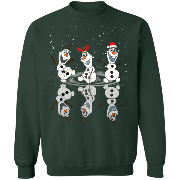 Olaf Dance Crewneck Pullover Sweatshirt