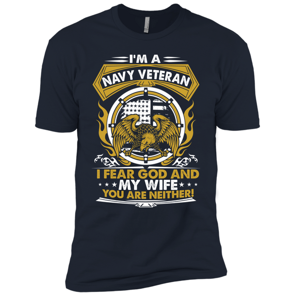 I'm a Navy Veteran Premium Short Sleeve T-Shirt