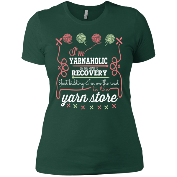 I'm Yarnaholic Ladies T-Shirt