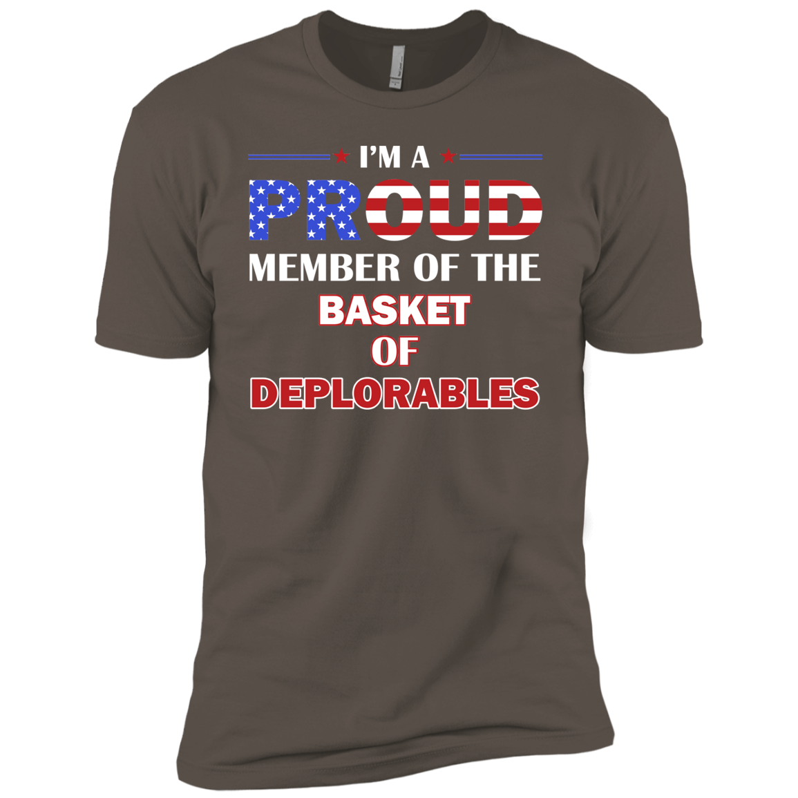 I'm a Proud Member of The Deplorables Premium Short Sleeve T-Shirt