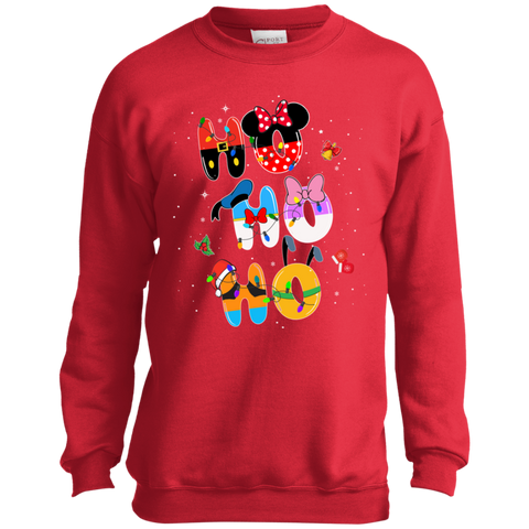 Hohoho V1 Youth Crewneck Sweatshirt