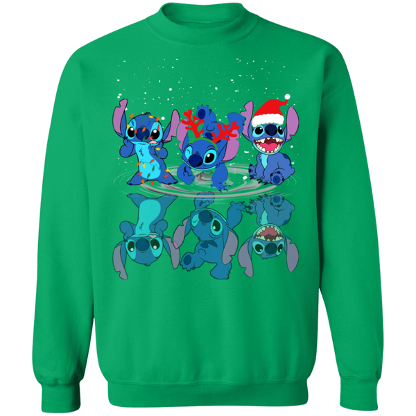 Stitch Dance Crewneck Pullover Sweatshirt