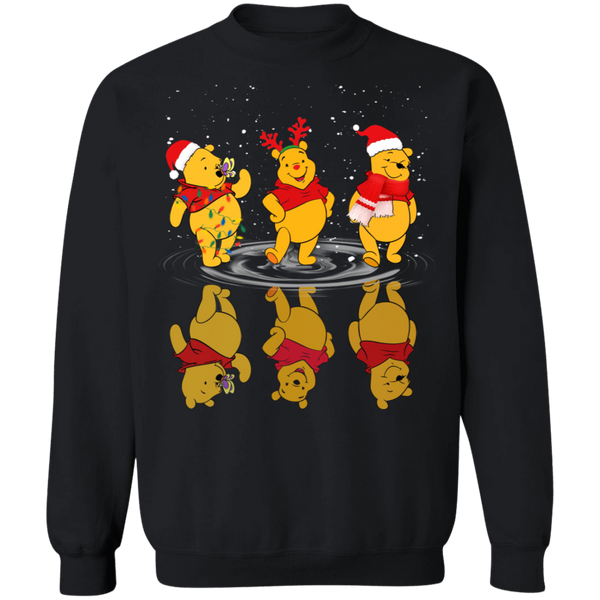 Dancing Pooh Crewneck Pullover Sweatshirt - V1
