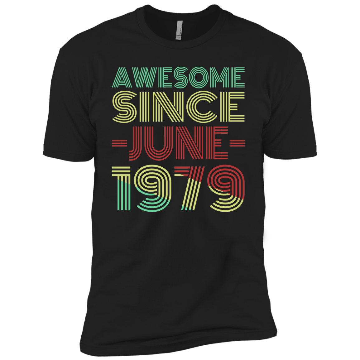 Awesome Since June 1979 Premium Short Sleeve T-Shirt