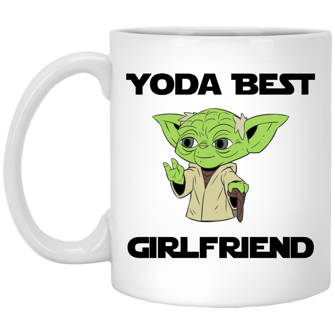 Yoda Best Girlfriend Mug