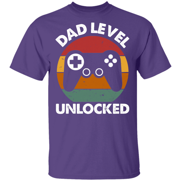 Dad Level Unlocked GD T-Shirt