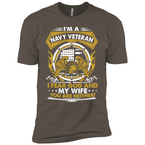 I'm a Navy Veteran Premium Short Sleeve T-Shirt