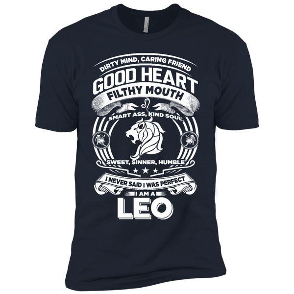 Good Heart Leo Zodiac Premium Short Sleeve T-Shirt