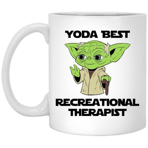 Yoda Best Recreational Therapist Mug