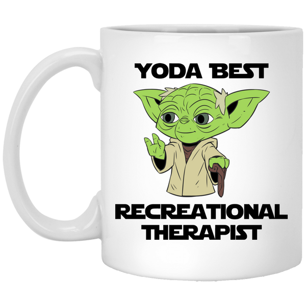 Yoda Best Recreational Therapist Mug