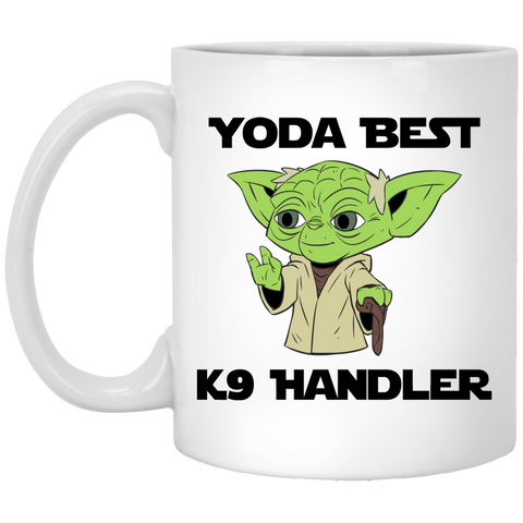 Yoda Best K9 Handler Mug