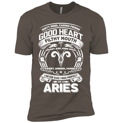 Good Heart Aries Zodiac Premium Short Sleeve T-Shirt