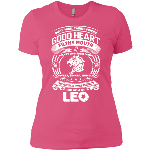 Good Heart Leo Zodiac Ladies T-Shirt