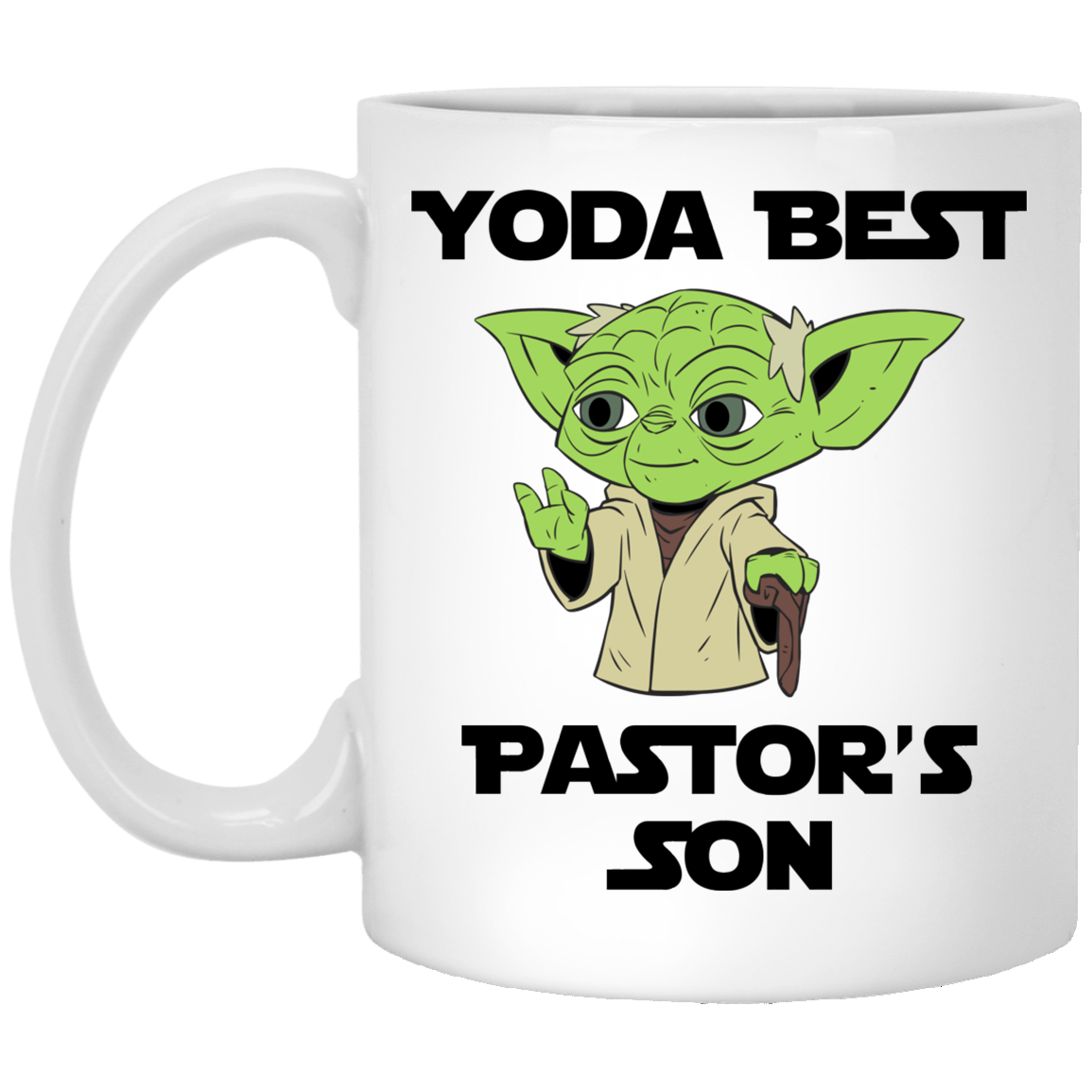Yoda Best Pastor's Son Mug