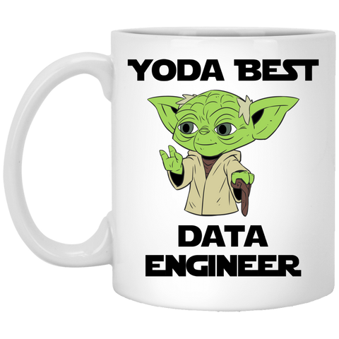 Yoda Best Data Engineer Mug