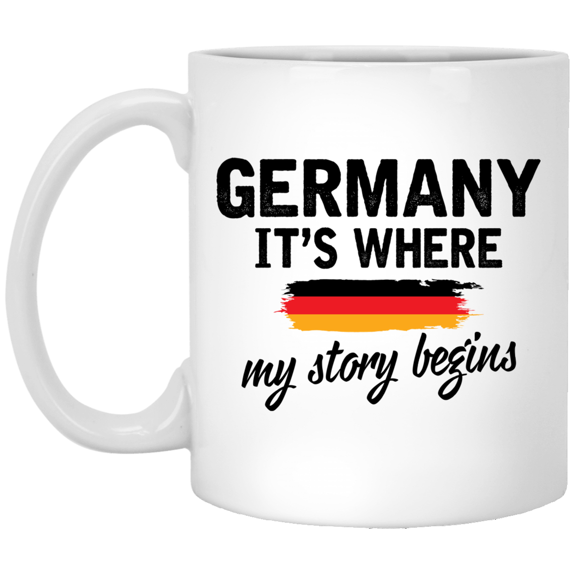 Germany It's Where My Story Begins Mug