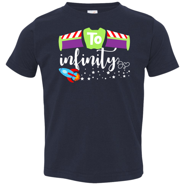 To Infinity Toddler Jersey T-Shirt