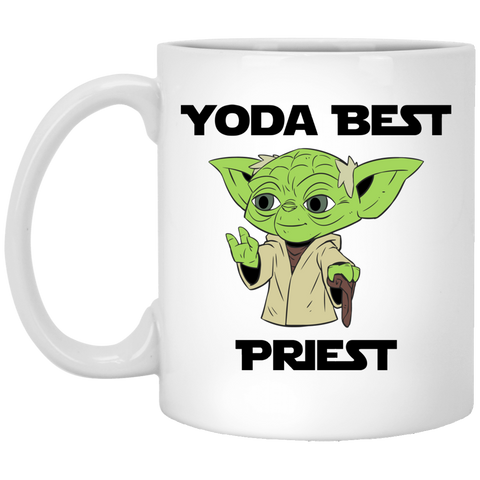 Yoda Best Priest Mug