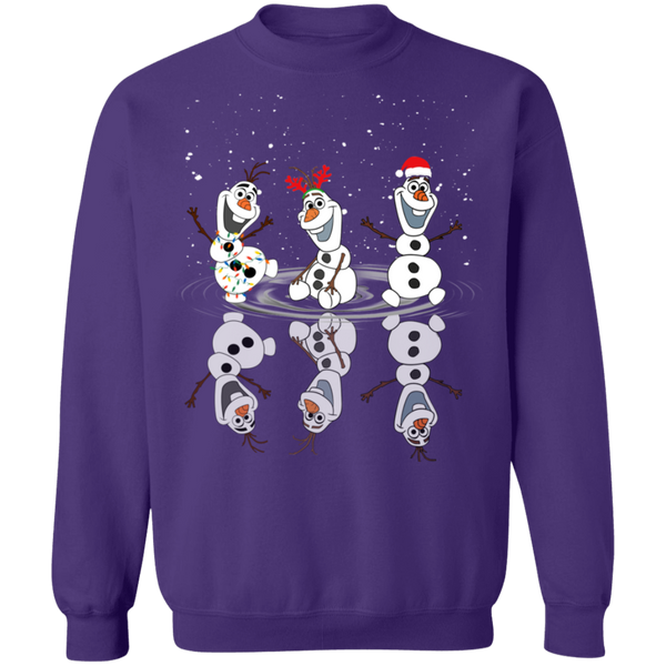 Olaf Dance Crewneck Pullover Sweatshirt