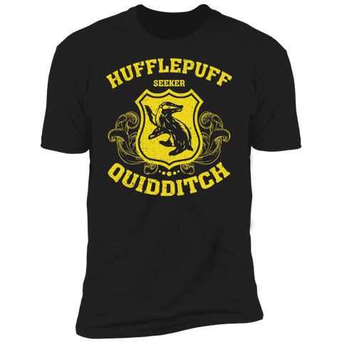 Hufflepuff Seeker Premium Short Sleeve T-Shirt