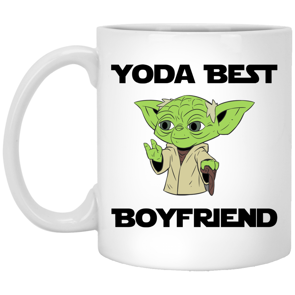 Yoda Best Boyfriend Mug