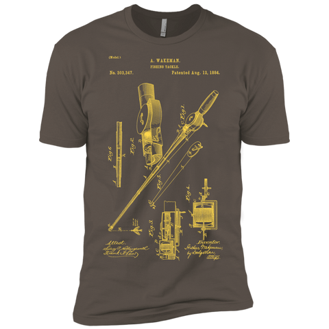 Fishing Tackle Patent 1884 Premium Short Sleeve T-Shirt