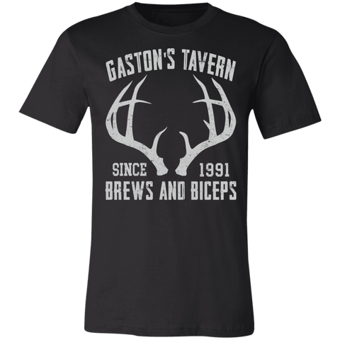 Gaston's Tavern BC3001 Unisex Jersey Short-Sleeve T-Shirt CC