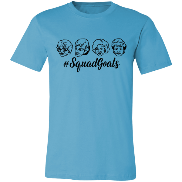 Squad Goals Golden Girls Unisex Jersey Short-Sleeve T-Shirt