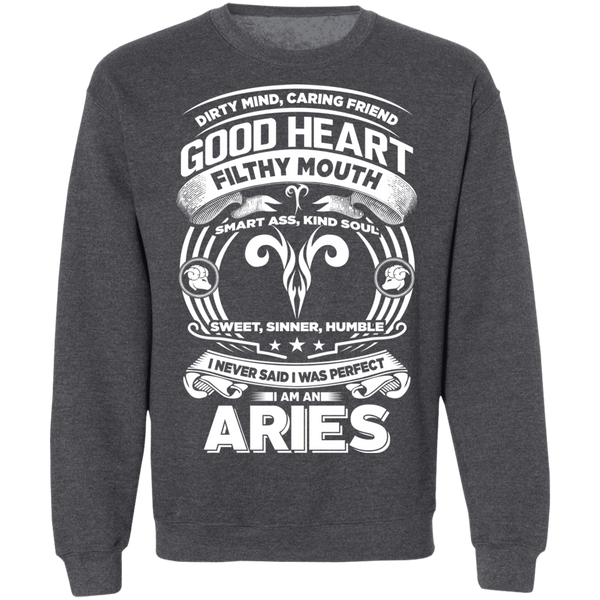 Good Heart Aries Zodiac Sweatshirt