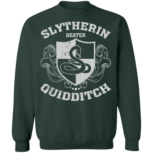 Slytherin Beater Crewneck Pullover Sweatshirt  8 oz.