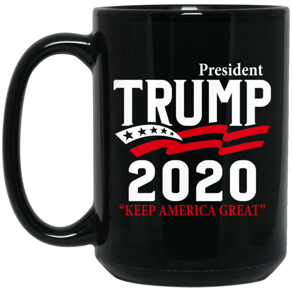 President Trump 2020 Black Mug