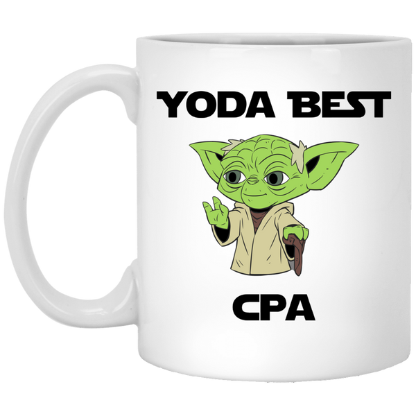 Yoda Best CPA Mug